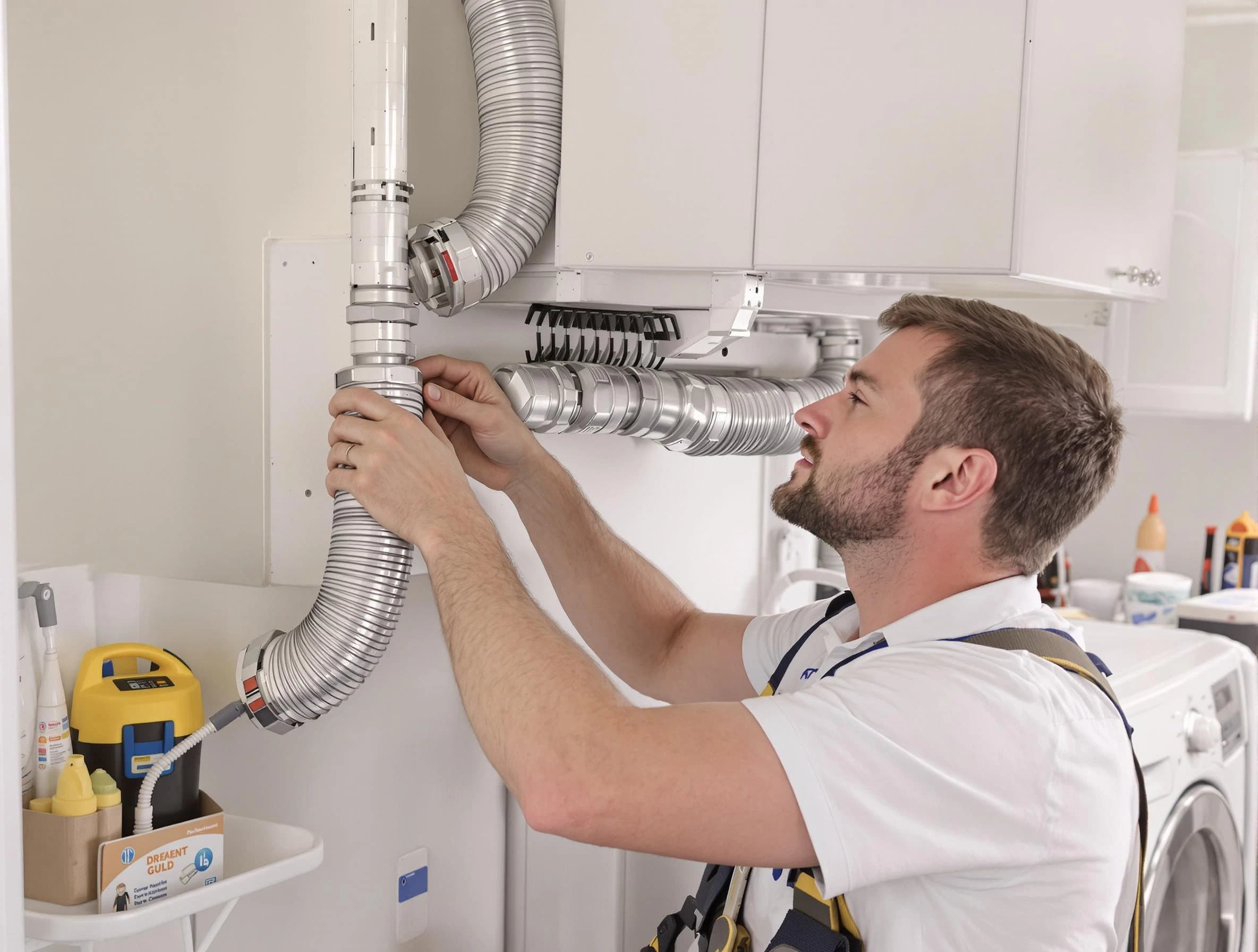 Professional dryer vent repair and installation by Homewood Dryer Vent Cleaning in Homewood