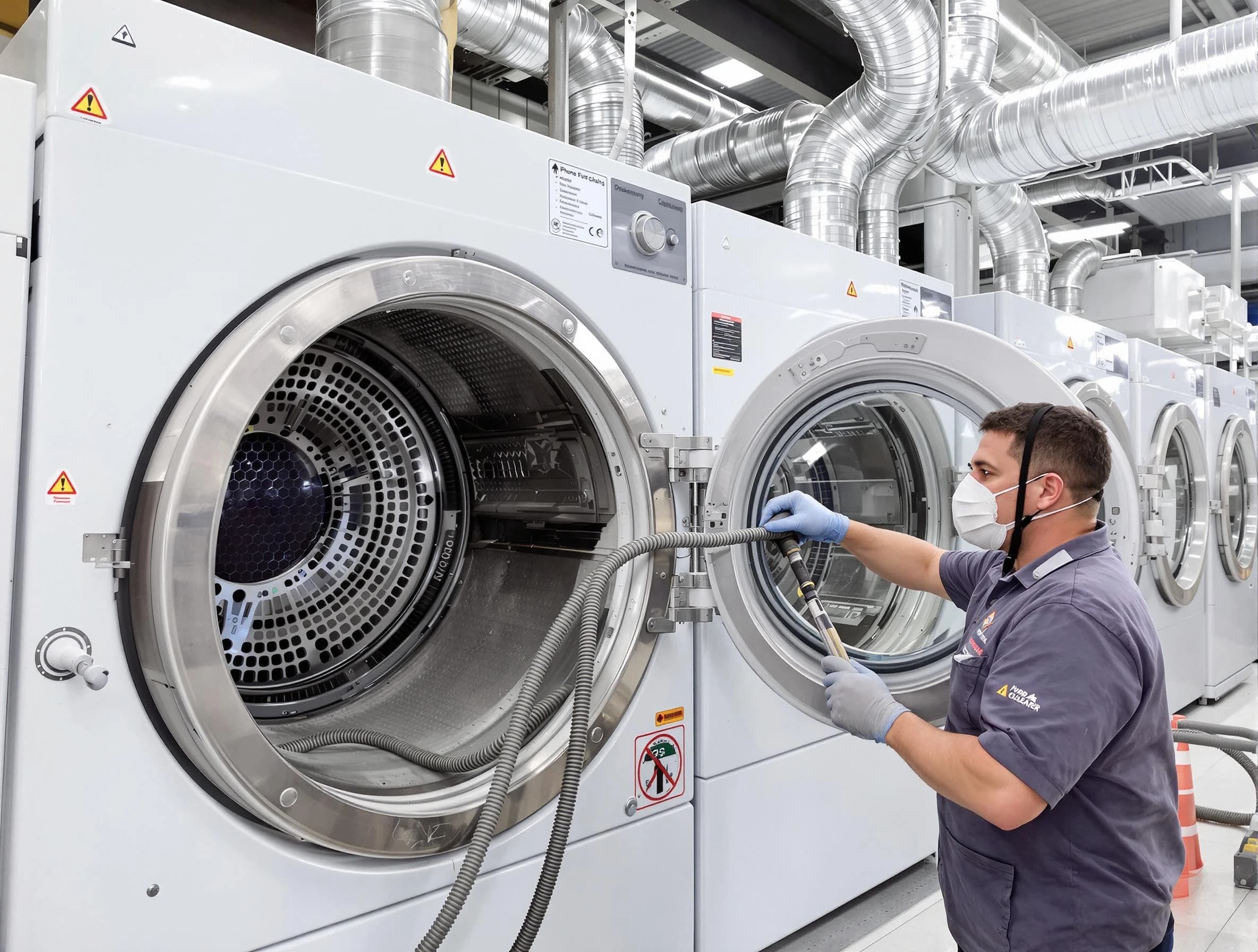 Industrial-grade dryer vent cleaning by Homewood Dryer Vent Cleaning in Homewood