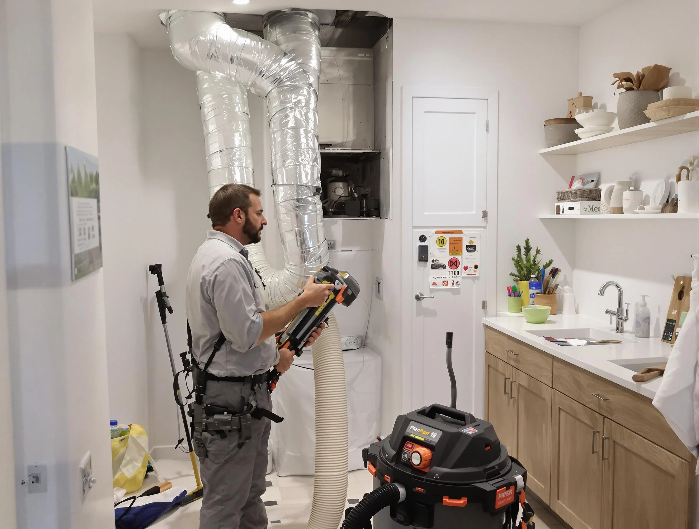 Clogged Dryer Vent Cleaning in Homewood