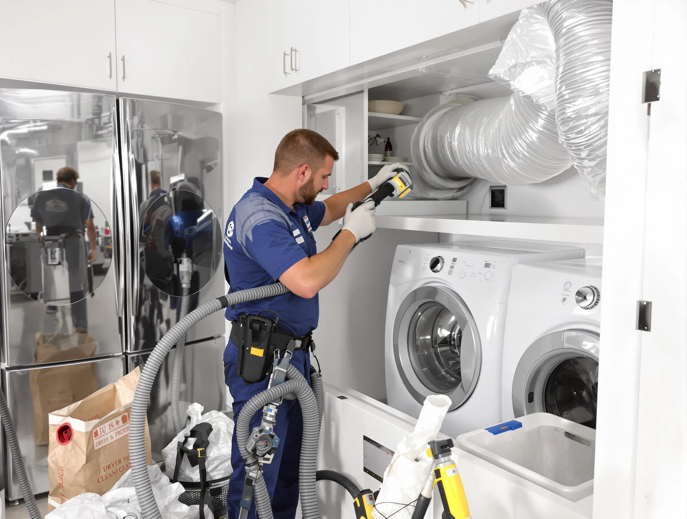 Professional duct cleaning by Homewood Dryer Vent Cleaning in Homewood