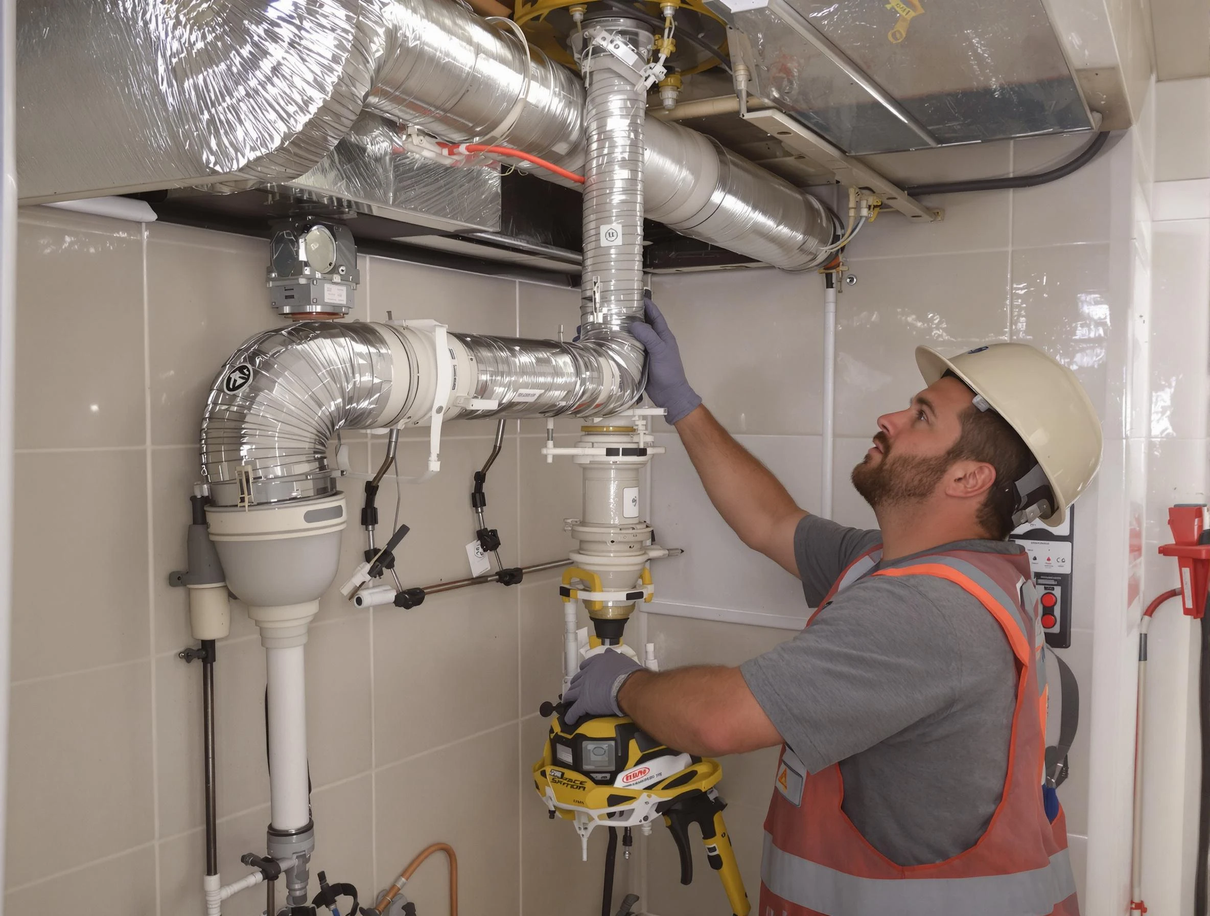 Homewood Dryer Vent Cleaning expert performing professional dryer vent repair and installation in Homewood